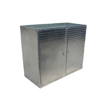 Pit Posse Diamond Plate Base Cabinet