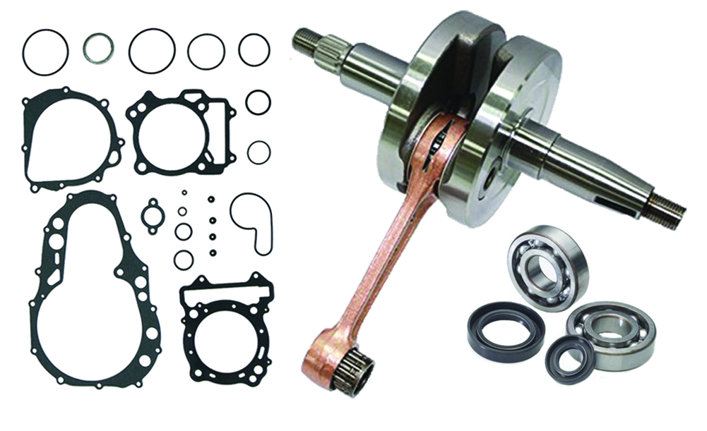Outlaw Racing Complete Crankshaft Connecting Rod Assembly with Gaskets Seals Bearings