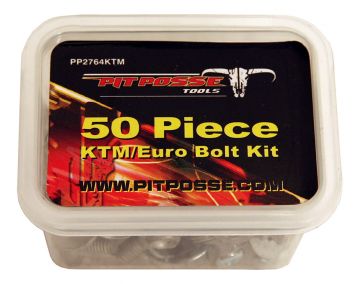 Pit Posse 50 Piece KTM / Euro Mini Bolt Kit