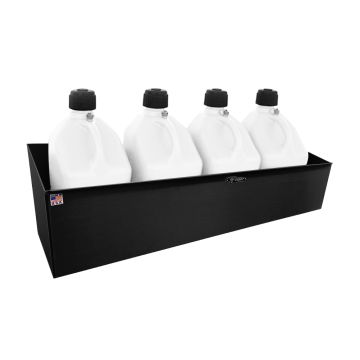 Pit Posse Utility Jug Rack Quad Black - Scratch and Dent