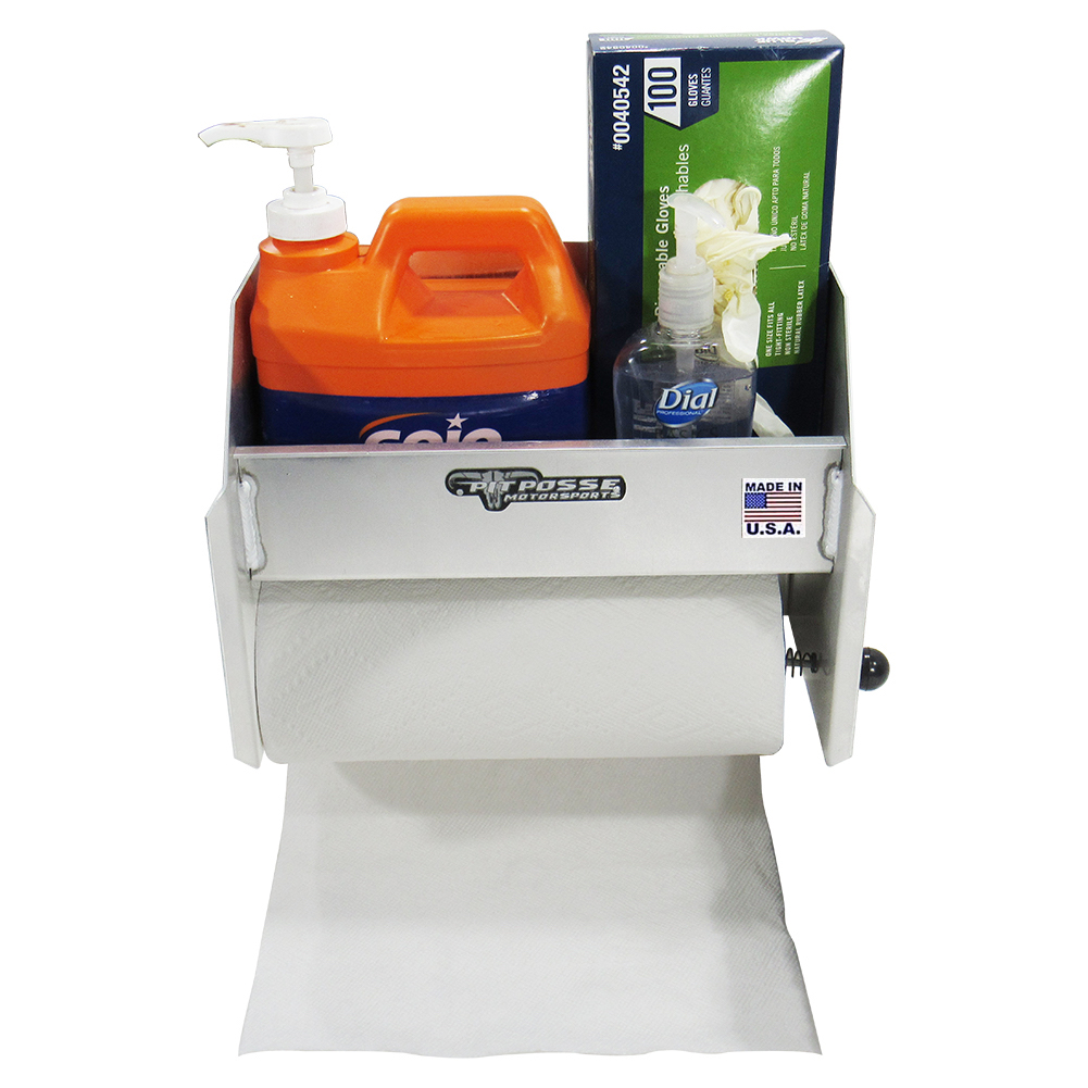 Pit Posse Hand Cleaner Station Silver - Scratch and Dent