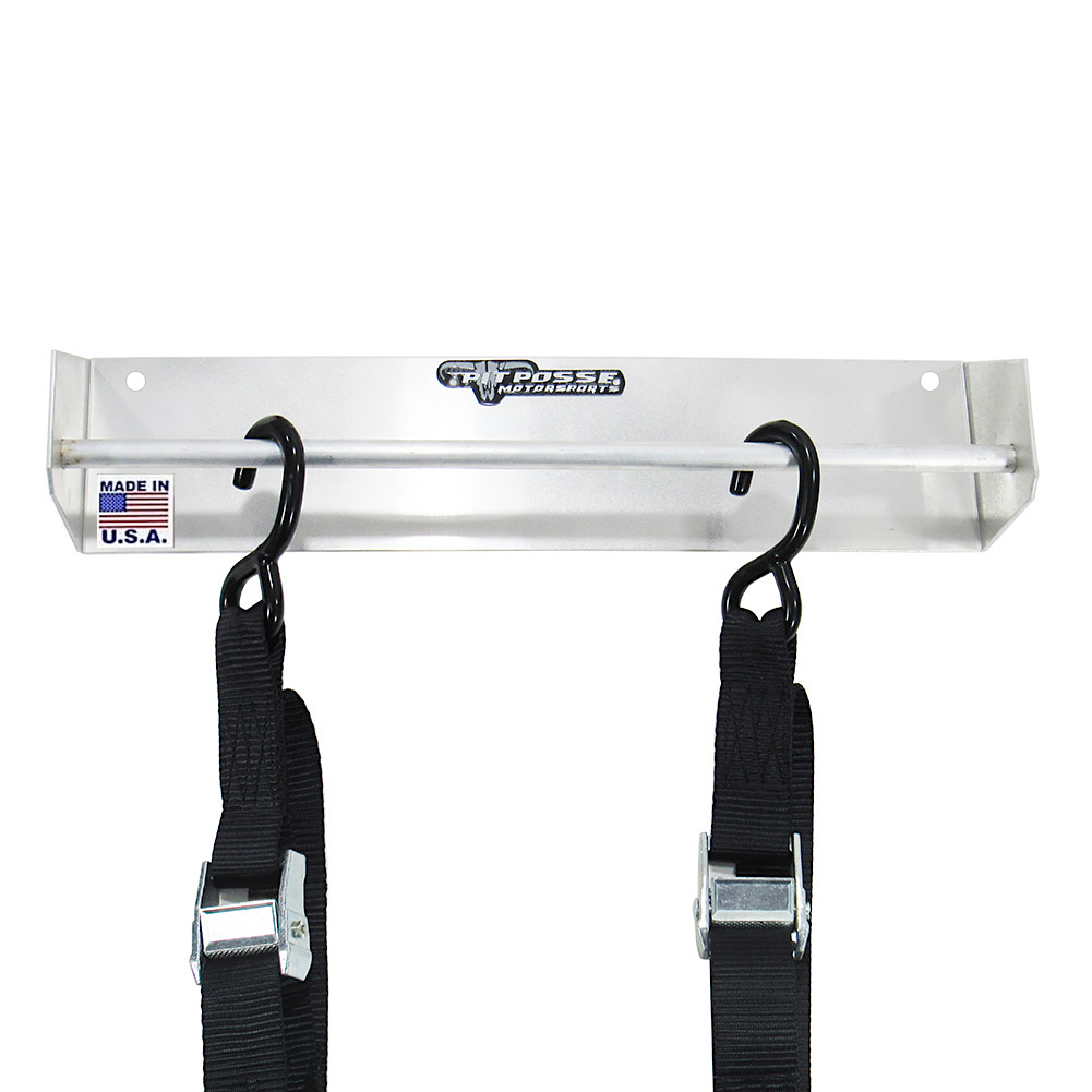 Pit Posse Senior Ratchet Strap Hanger Silver- Scratch and Dent