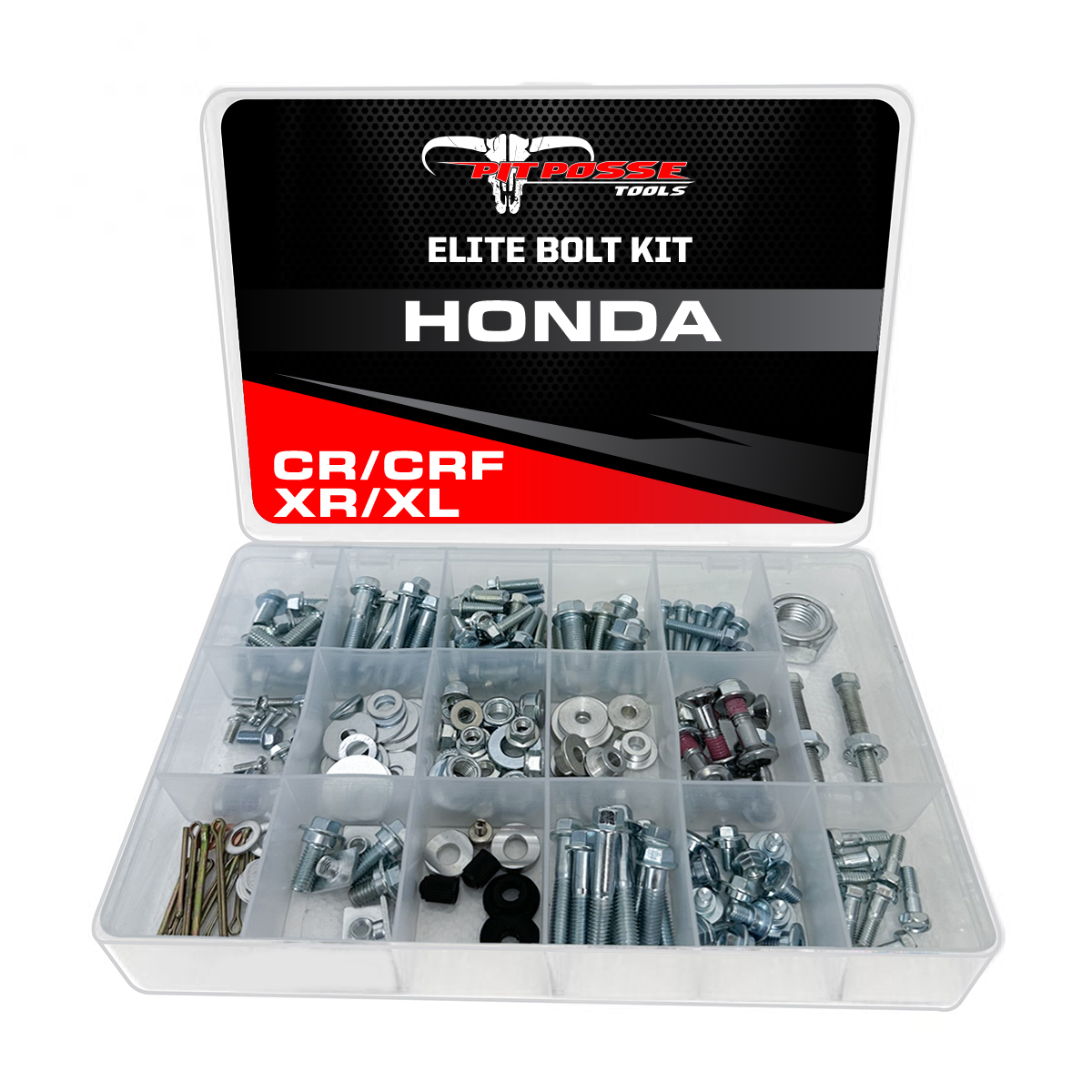 Pit Posse Elite Honda Bolt Kit 210 Piece