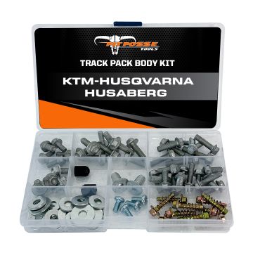 Pit Posse KTM & Husqvarna Track Pack Body and Plastics Bolt Kit-80 Pieces
