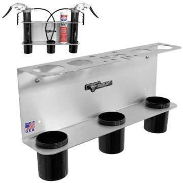 Pit Posse Double Grease Tube Gun Caddy - Scratch and Dent